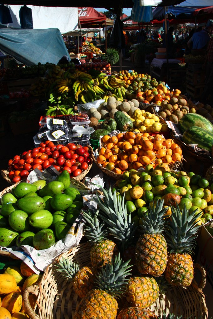 Villa de Leyva market fruits